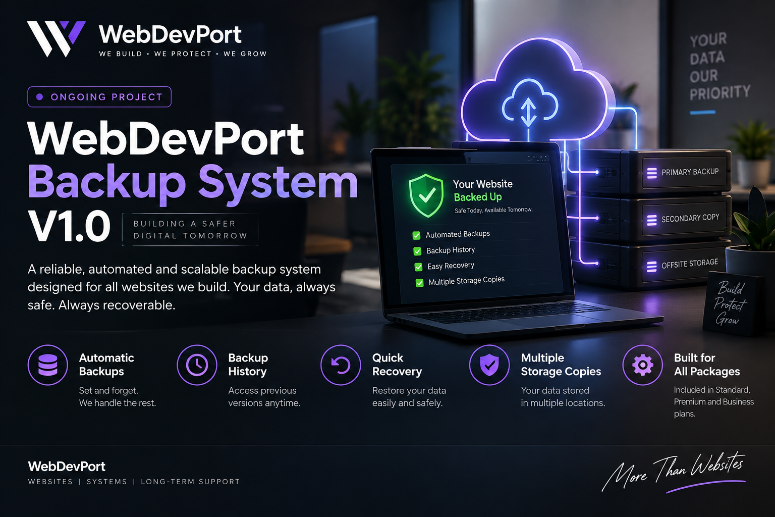 WebDevPort Backup System V1.0
